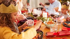 The traditional british christmas dinner of roast chicken, roast potatoes and a typical french christmas dinner may be packed with roast chicken, foie gras and thirteen however unhealthy the idea of 13 desserts may sound, many of the courses consist of nuts, berries and fruit. Christmas Covid Rules Who Are You Allowed To See Bbc News