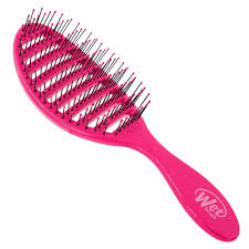 Correct blow drying will not harm your hair. Amazon Com Wet Brush Speed Dry Detangler Pink Ergonomic Heat Flex Bristles Blow Dry Detangling Knots Snag Free Anti Static Brush For All Hair Type Beauty