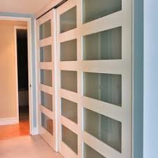 What kind of doors do sliding bypass doors use? Triple Bypass Sliding Closet Door Google Search Modern Closet Doors Bedroom Closet Doors Modern Closet