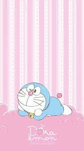 Doraemon Pink Lucu Doraemon Wallpapers Doraemon Cartoon Wallpaper Wa
