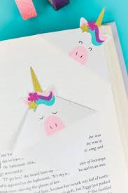 Unicorn Bookmarks Origami Unicorn Bookmark Bookmark Craft Origami Bookmark Corner