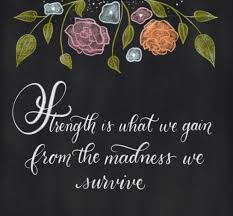 Chalkboard Inspirational Strength Quote Strength Is What We Gain From Inspirational Quotes About Strength Tattoo Quotes About Strength Quotes About Strength