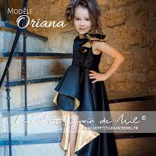 Licol en organza v nek robe de style boule chaude découvrez la robe de mariée naf naf 2013 !the bride next door. Robe De Soiree Enfant Mariage Ceremonie Oriana Le P Tit Grain De Mil