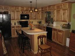 Pin By Julie Brade On Kitchen Re Do Ideas Hickory Kitchen Hickory Kitchen Cabinets Small Kitchen Decor