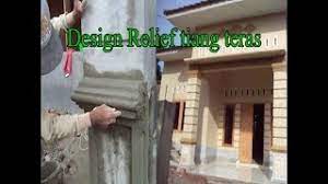 Khusus pada pembahasan ini, rumah minimalis trend akan memberikan beberapa contoh dinding teras rumah batu alam dan juga tiang teras rumah batu alam. Cara Relief Tiang Teras Rumah Minimalis Youtube