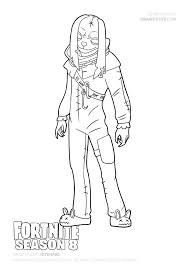 Nitehare Skin Fortnite Coloring Pages Coloring Pages For Boys Cute Coloring Pages