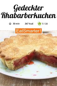 Gedeckter Rhabarberkuchen Rezept Rhabarberkuchen Kuchen Und Torten Rezepte Kuchen