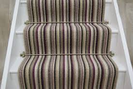 Cambridge Raspberry Stripe Stair Runner 7x065m Carpet Stairs House Stairs Hallway Designs