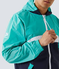 Classic Cagoule - Green/White