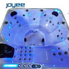 The hot tub factory also manufactures its own garden buildings, log cabins, spa surround benching and offers a fantastic range of gazebos, saunas and steam rooms. China Joyee Outdoor Tubs Factory 6 Person Acrylic Jacuzzi Spa With Tv Outdoor Hot Tubs China Hot Tub Wholesale 6 Person Jacuzzi Hot Tubs