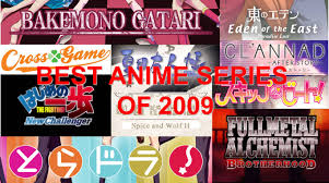 Best Anime Series Of 2009 Meta Ranking Analysis Blue Sweater Story