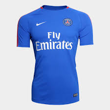 26 reais con 60 centavos r$ 26. Camisa De Treino Paris Saint Germain Nike Masculina Azul Branco Netshoes