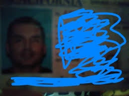 Handmade Santa Claus driver's license replacement needed