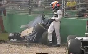 F1 2016 australian gp accident alonso gutierrez. Fernando Alonso Involved In Terrifying Formula 1 Crash Autoguide Com News
