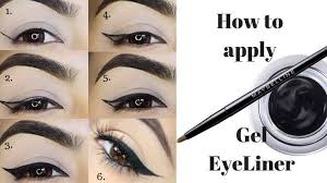 How To Apply Eye Liner Gel Eyeliner Eyeliner Reviews Eyeliner For Beginners