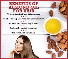 Hair can grow longer by massaging coconut oil, aloe vera and almond oil into the scalp. The Many Benefits Of Almond Oil For Hair Femina In