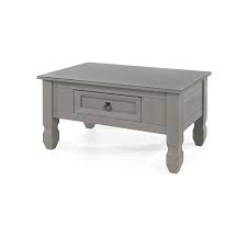 Save with target circle™ · order pickup · free shipping on $35+ Corona Compact Grey Solid Pine Rectangle Glass Top Coffee Table Storage Drawer Ebay