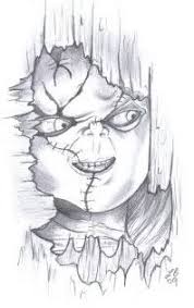 Supercoloring.com is a super fun for all ages: Image Result For Horror Coloring Pages Films Annabelle Scary Drawings Drawings Chucky Drawing