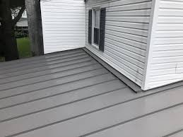 Metal roof prices can vary greatly depending on the type of metal roof you choose to install. Roof Replacement Owens Corning Shingles And Standing Seam Metal Roof Installed In Churchville Pa Slate Grey Standing Seam Metal Roof Installation In Churchville Pa