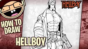 Pin by jennifer on peep | lil peep tattoos, lil peep hellboy, sketch book How To Draw Hellboy Comic Version Drawing Tutorial Draw It Too