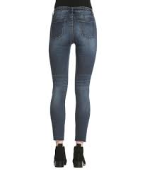 Vigoss Medium Wash Studded Marley Mid Rise Super Skinny Jeans Women Women