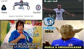 Guardó una remontada más en su historia. Pumas Vs Cruz Azul 4 0 Memes Semifinal De Vuelta De Liga Mx 2020 Mediotiempo