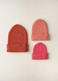 Classic Ribbed Hat Purl Soho Light Worsted Dk Yarn Us 3 16 Inch Circular Needles A Set O Beanie Knitting Patterns Free Knitting Knitting Patterns Free Hats