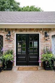 Selecting a paint color for the front door of your brick home might seem like an overwhelming task. 20 Front Door Ideas That Will Boost Your Curb Appeal Craftivity Designs