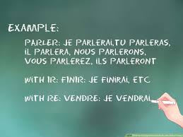 The two parts of negative adverbs (e.g., ne and pas) stay together in front of the infinitive 2. How To Conjugate French Verbs Into Future Tense 2 Steps