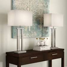 Jacinda 29 5 Silver Table Lamp Set Table Lamp Silver Table Lamps Lamp