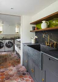 Both are from benjamin moore.want to learn more about how color works? Benjamin Moore Kendall Charcoal Cabinets Transitional Laundry Room Benjamin Moore Kendall Charcoal