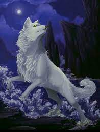 Anime wolves videos on fanpop. White Wolf With Yellow Eyes Anime Wolf Wolf Artwork Fantasy Wolf