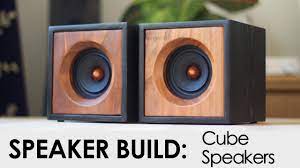 Surely, then, there's no need for computer speakers? Cube Speakers Build Youtube