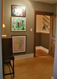 Dave S Comfortably Eclectic Home House Tour White Baseboards Stained Trim Best Wall Colors