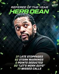 connor thought herb dean was the ref