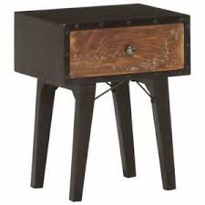 1:08 zin home 968 просмотров. Vidaxl Solid Reclaimed Wood Bedside Cabinet Bedroom Furniture Side End Stand 8719883996516 Ebay