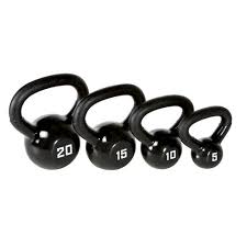 Marcy 4 Piece Kettlebell Set Fitness Kettlebell Weights