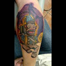 Thanks dylan for getting a rad tattoo! Tattoo Uploaded By David Monkey Bomb 82330 Tattoodo