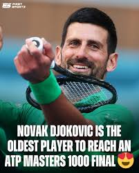Djoka RRRules !!! at 38yr_4mo the oldest to reach quaters of a 1000_masters  #ИДЕМО