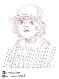 Stranger Things Dustin By Armandoleon Deviantart Com On Deviantart Easy Drawings Stranger Things Fanart Stranger Things Dustin