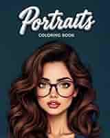 Amazon.com: Portraits Coloring Book: Realistic Faces of Beautiful Women and  Girls