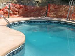 There are various types of pool coping: Coping Renovation For Vinyl Pools Legendary Escapes