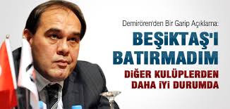 Yıldırım demirören ile beşiktaş konusunda hiç anlaşamadık, çok farklarımız var. Besiktas Yildirim Demiroren Tff Turkiye Futbol Federasyonu Uefa Sik
