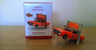 Dukes of Hazzard Collector: Hallmark Keepsake 2014 Dukes of Hazzard Jumpin'  General Lee Christmas Ornament
