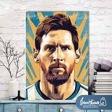تابلو عکس لیونل مسی ( نقاشی مسی ) – محتواسل | طراحی لوگو آماده، دانلود لوگو  و وکتور رایگان، ساخت لوگو