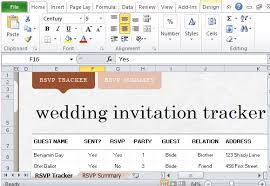 Once you already have your wedding guest list, create a stunning design for the photo wedding invitations. How To Easily Create Wedding Invite List In Excel