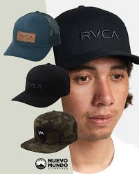 Las gorras #RVCA no es solo accesorio, es parte del ride.🤘 📲Mirá todos  los estilos ingresando a nuestra tienda en línea y dale click a cada  producto para ver las tallas disponibles