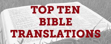 Top Ten Bible Translations In The United States Thomrainer Com