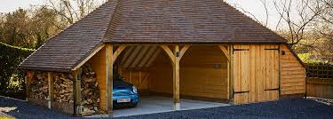 It may be a workshop, pantry, store or place to roast meat during a summer storm. Oak Frame Garages Chippy Timber Kits