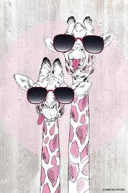 Giraffe withy green leaf my original artwork on canvas is professionally printed on on high quality clairefontaine fine art 120 g paper, with. Giraffes With Sunglasses Poster Giraffe Artwork Giraffe Drawing Giraffe Art